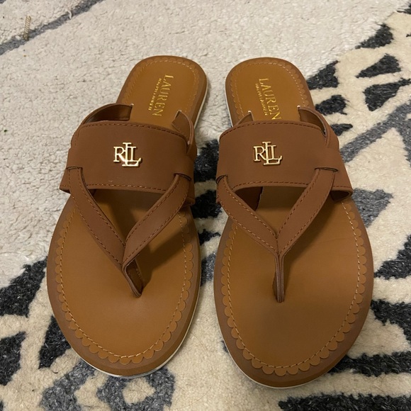 Ralph Lauren Shoes Lauren By Ralph Lauren Rosalind Sandal Tan